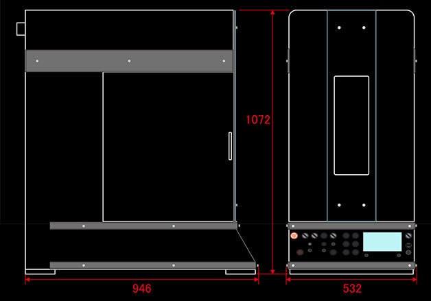 HDシステム寸法